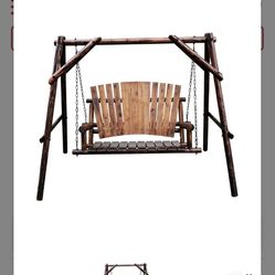 Chat Log Swing With Frame 130 Dollars New In Box 