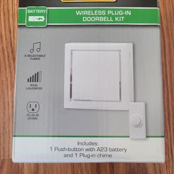 Wireless Plug-in Doorbell Kit
