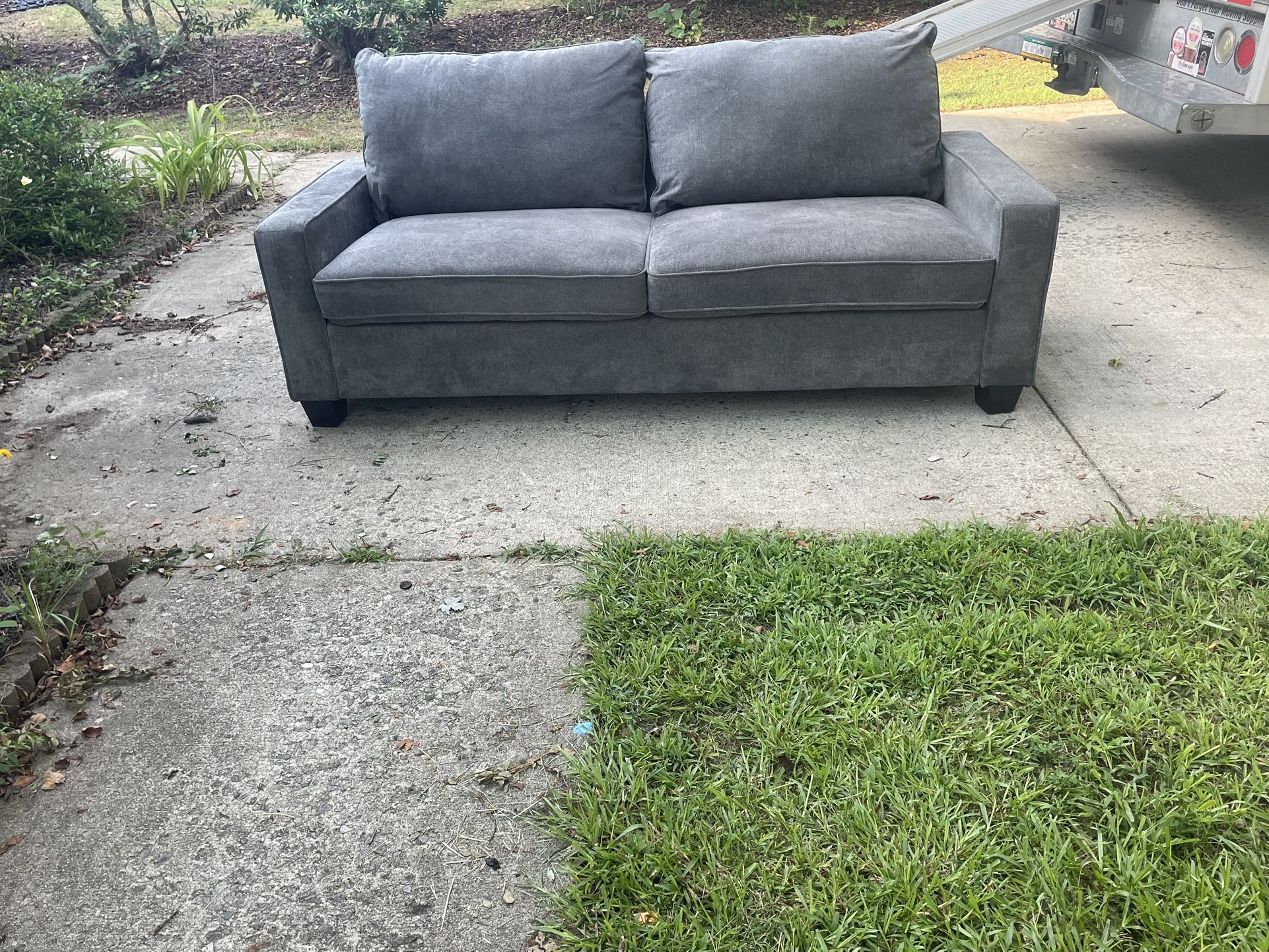 Grey couch