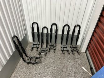 Kayak roof rack holder