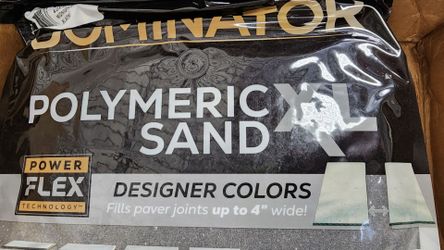 Polymeric sand midnight black 6 bags