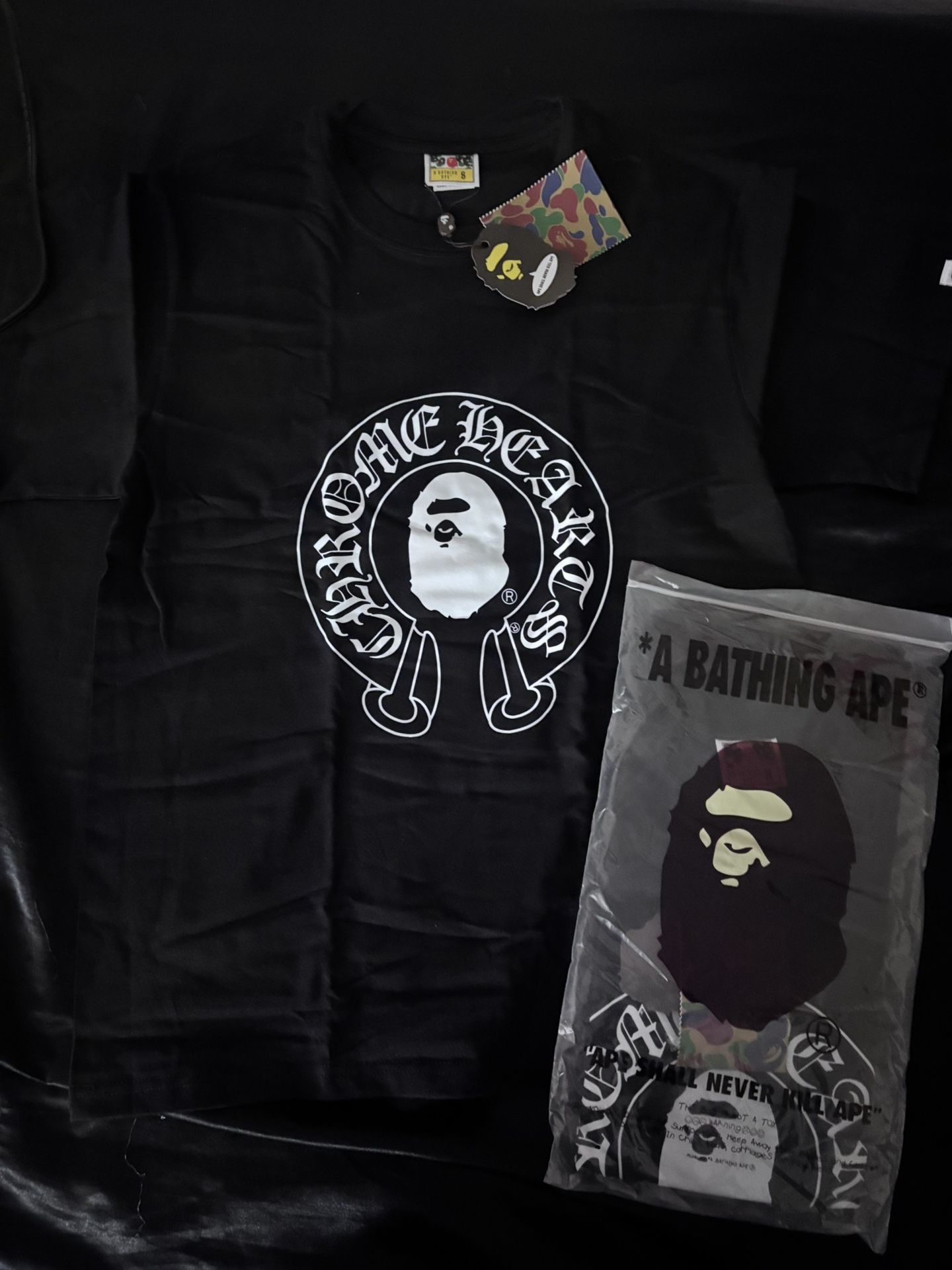 Bape x Chrome Hearts Tee