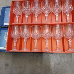 30 Cristal D'arques Wine Glasses 17.5cl