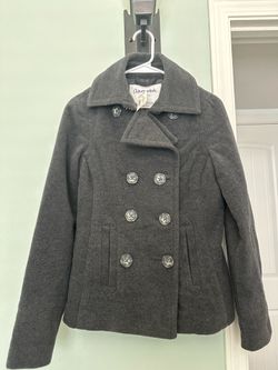 Grey Peacoat
