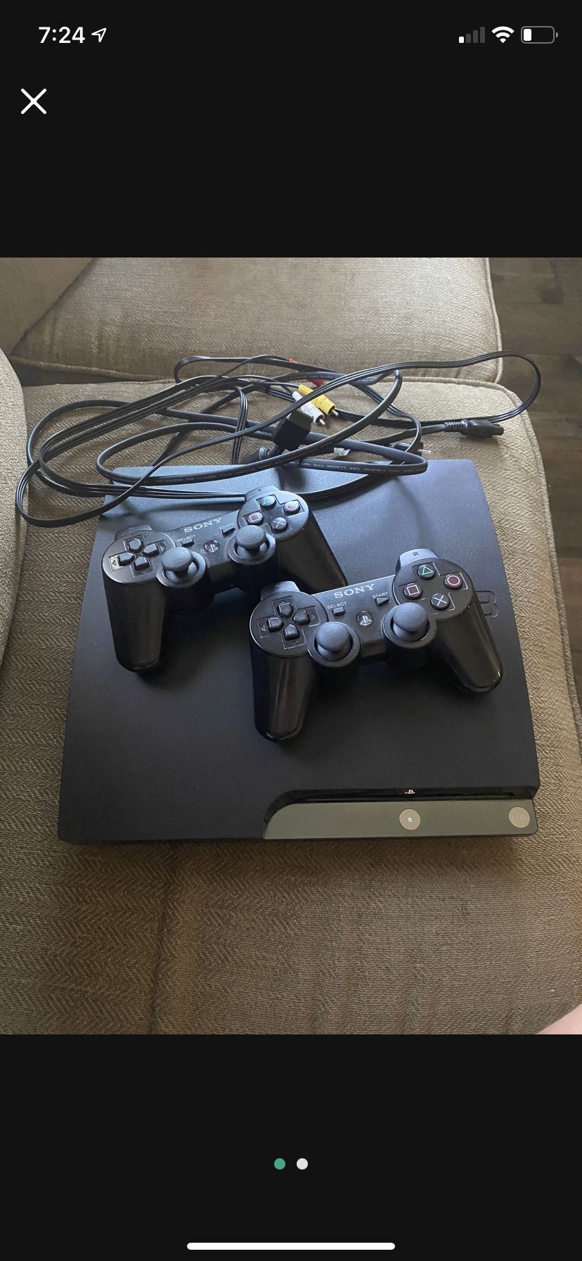 Sony PS3 Console, Games, and Controllers