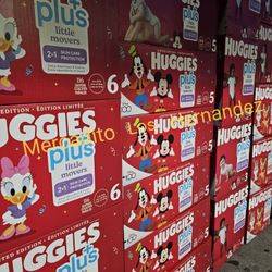 Huggies Little Movers Size 6 Diapers Nuevos en Caja / 116pcs Firm Price / Pickup Only