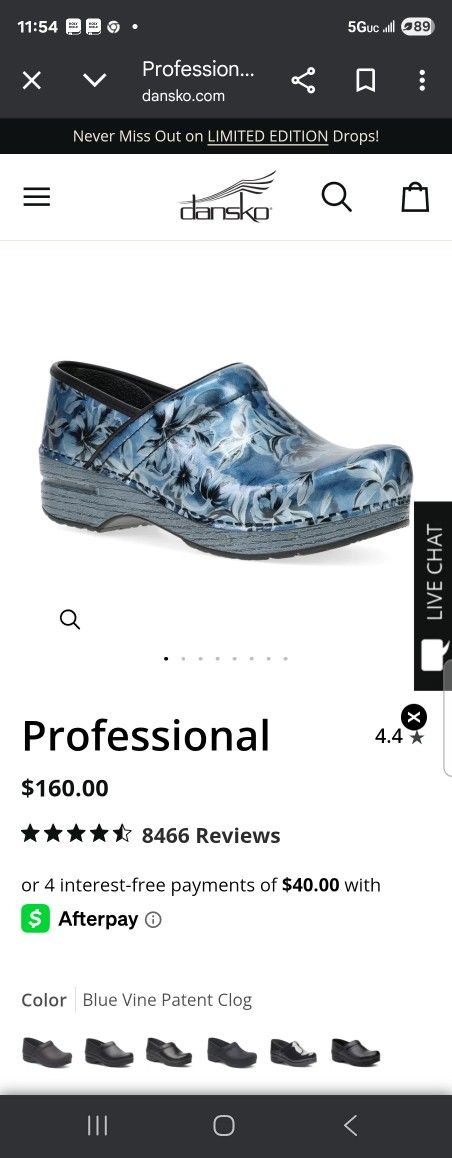 Dansko Work Clog