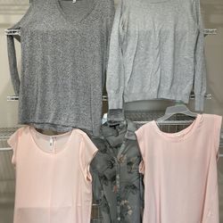 Women’s  size Large dress shirts