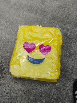 Smiley face bags for parties