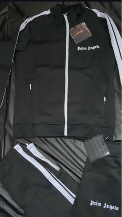 Palm Angels Black Track Suit Set