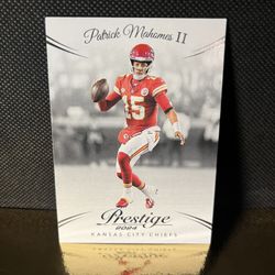 Patrick Mahomes II Football Card 