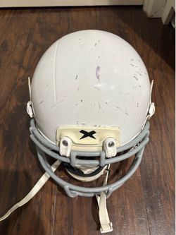 Xenith white baseball helmet youth large good thru 2028 certified NOCSE