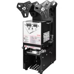 108#Fully Automatic Cup Sealing Machine, 500-650 Cups/H, Cup Sealer Machine for 180 mm Tall & 90/95 mm Cup, Electric Tea Sealer with Digital Control L