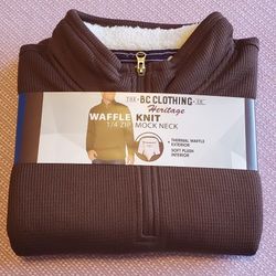 Mens Pull Over The B C Clothing Co Jacket (Size L) 