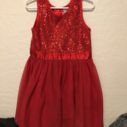Red dress size 4T