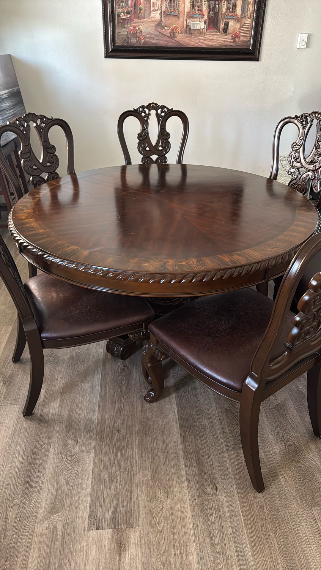 Dinner Table 6 Chairs