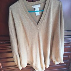 Gently worn poncho MK size L
