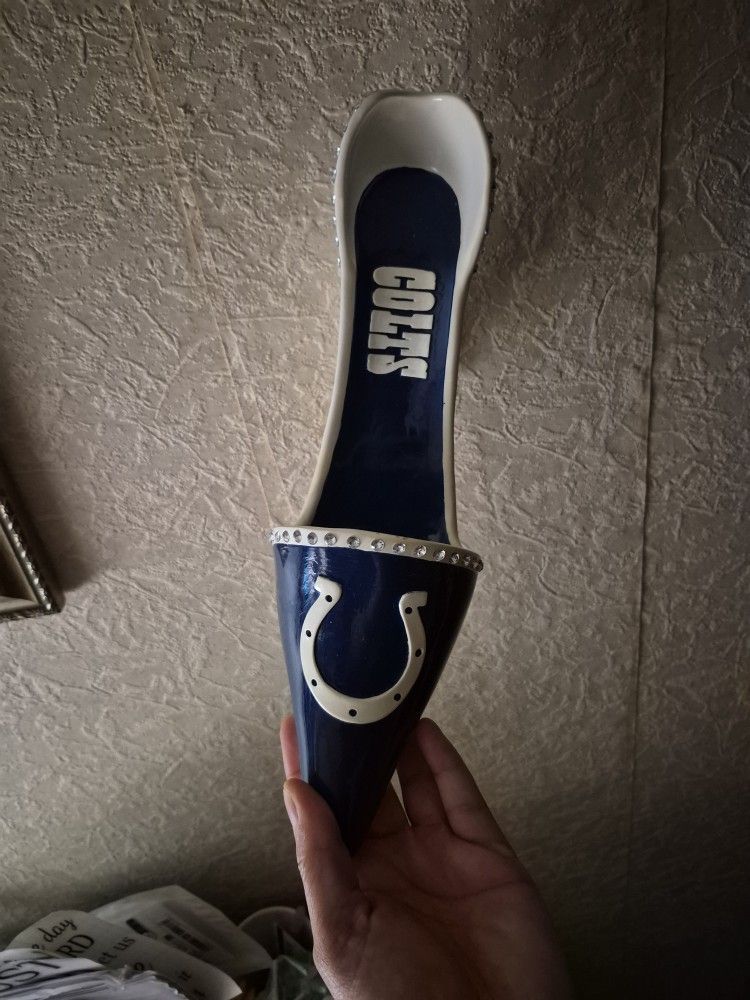Indianapolis Colts Decorative Wine Holder