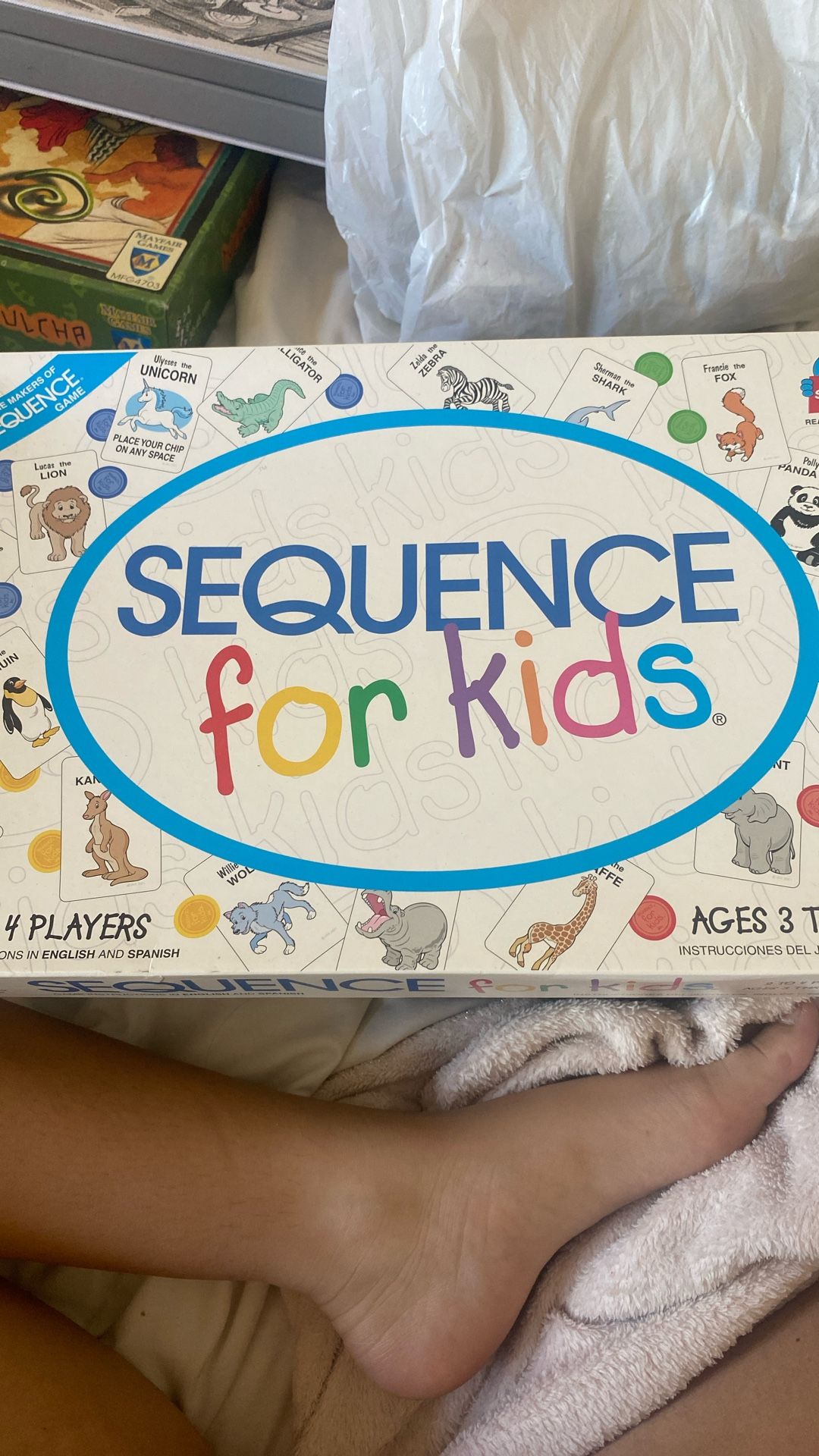 Sequence For Kids Board Game