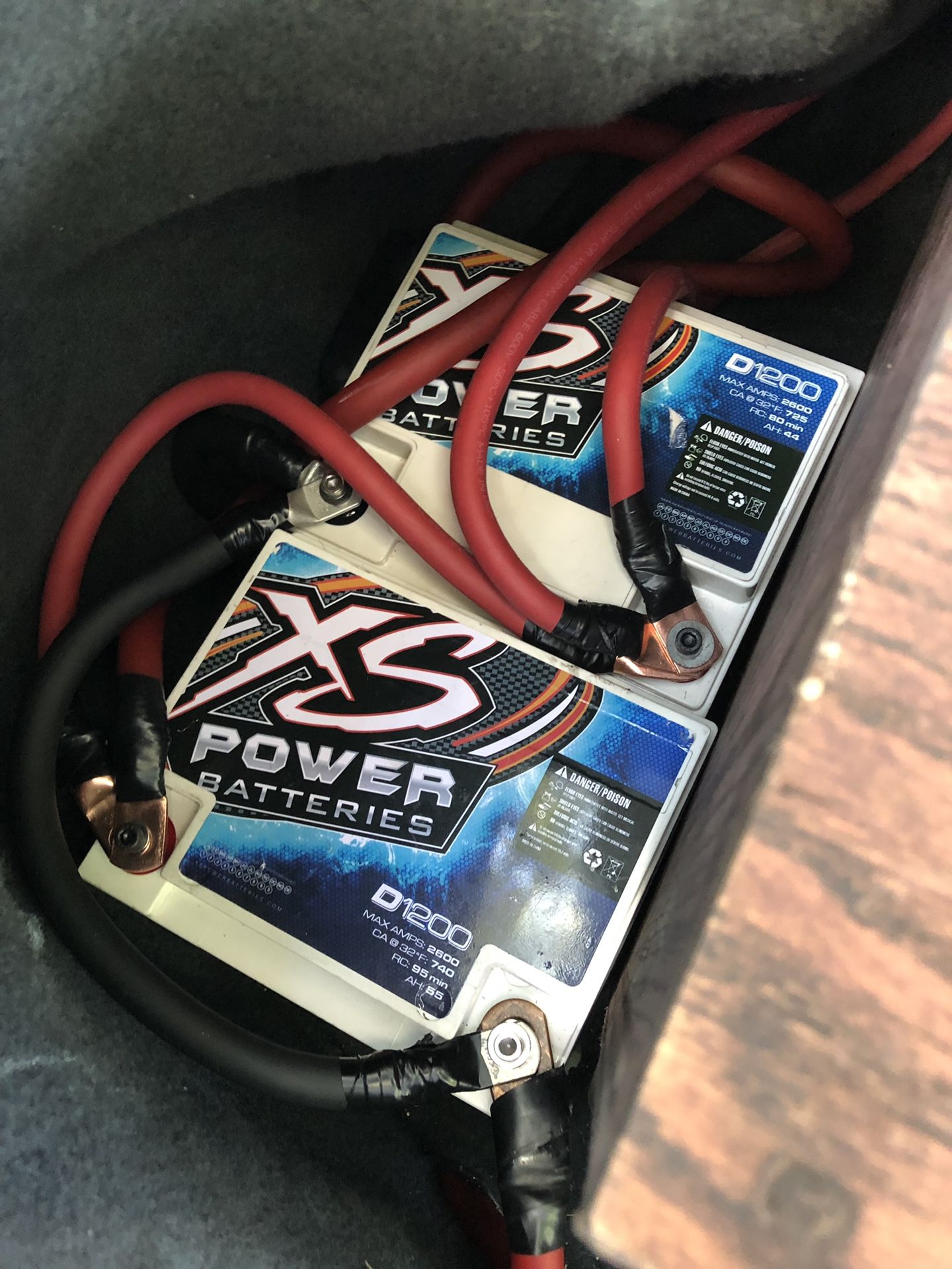 Car audio batteries