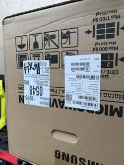 Samsung microwave hood