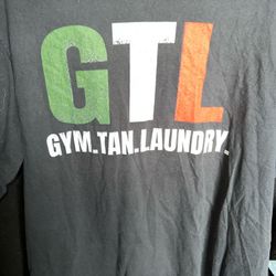 GTL Gym Tan Laundry Italian Flag Workout Patriotic Vintage Men's 3XL T-Shirt