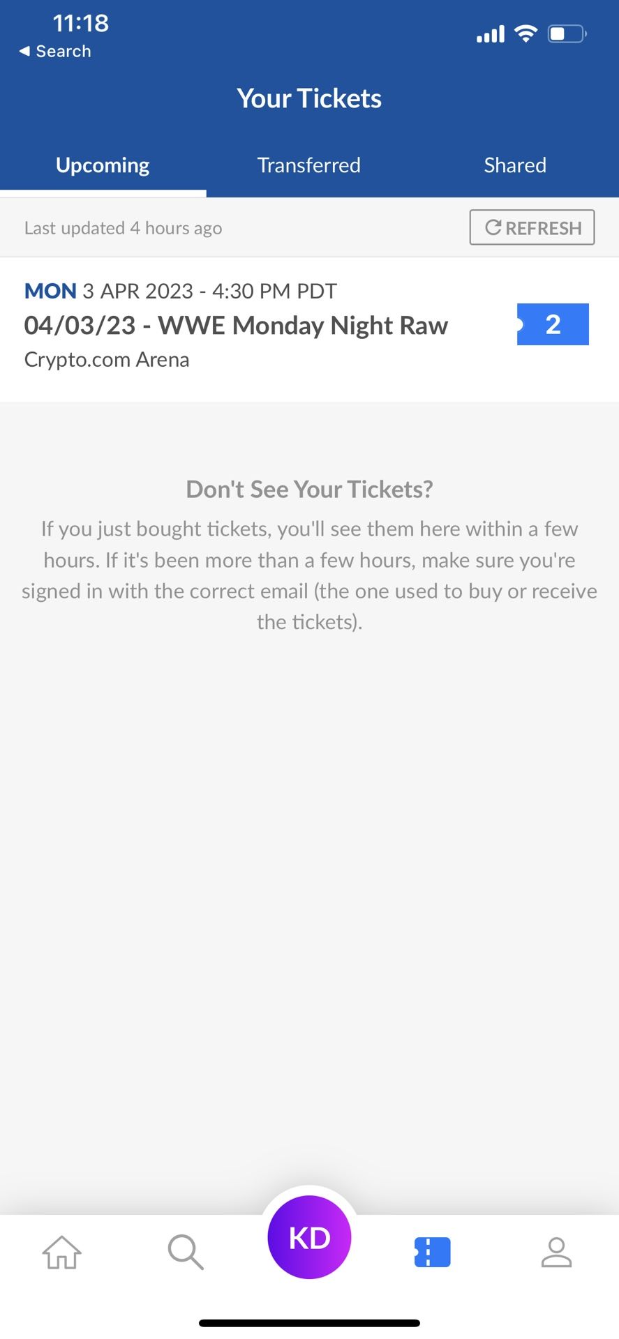 WWE Raw After Wrestlemania Tickets 