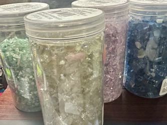 Decorative Broken Glass  $3 Each. 