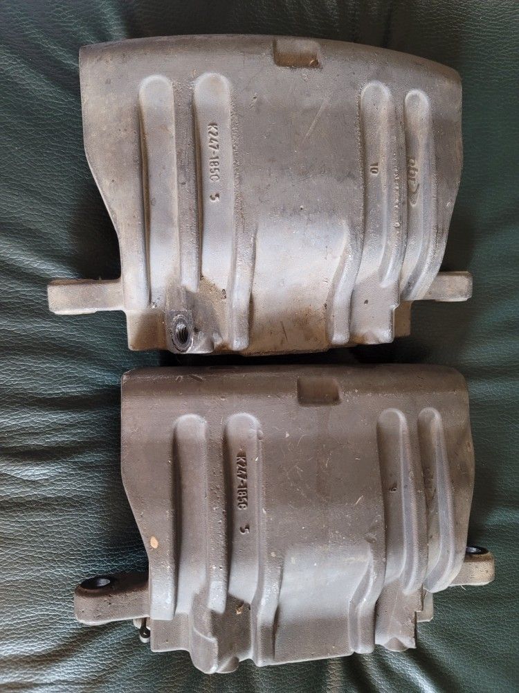 Brake Calipers from a 2006 Dodge Charger RT (9) K247-185C & (10) K247-185C