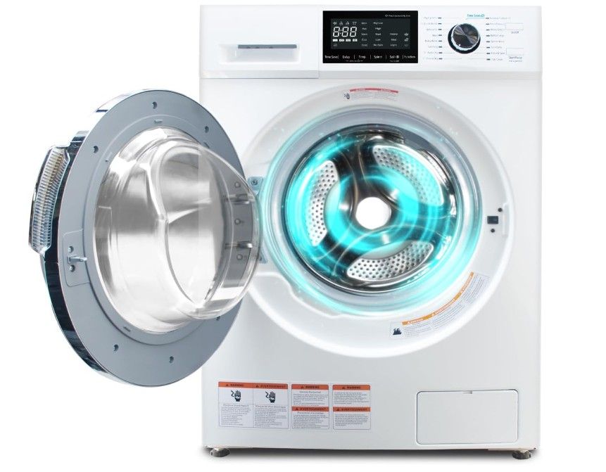 NEW IN BOX - SMETA All-In-One Washer and Dryer Combo 2.7 cu.ft, 24 inch Ventless 2-In-1 Washing Machine And Dryer Compact For