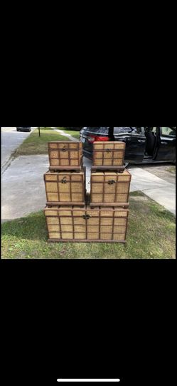 Set Of 5 Storage Pieces