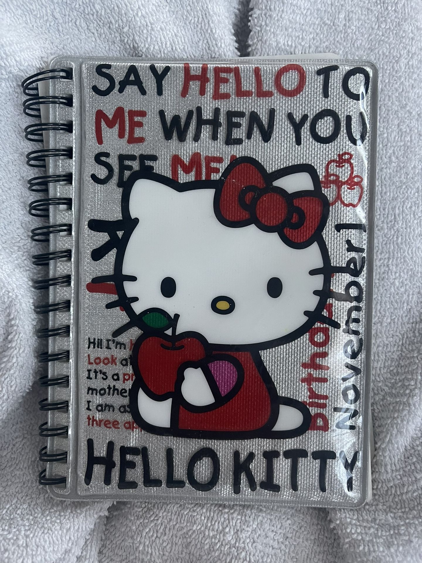 Hello Kitty Wipe Board Notebook