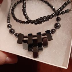 Hematite Necklace 