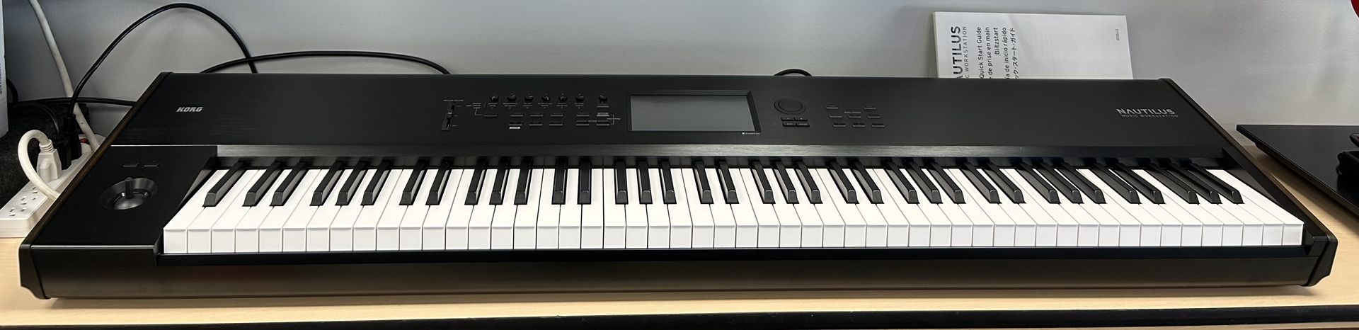 KORG NAUTILUS 88 Key Workstation Keyboard