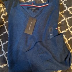 New Men's Tommy Hilfiger Pullover Sweater