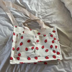 Strawberry Tote Bag 