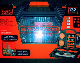 Black & Decker 132 drill bit and driver bit set