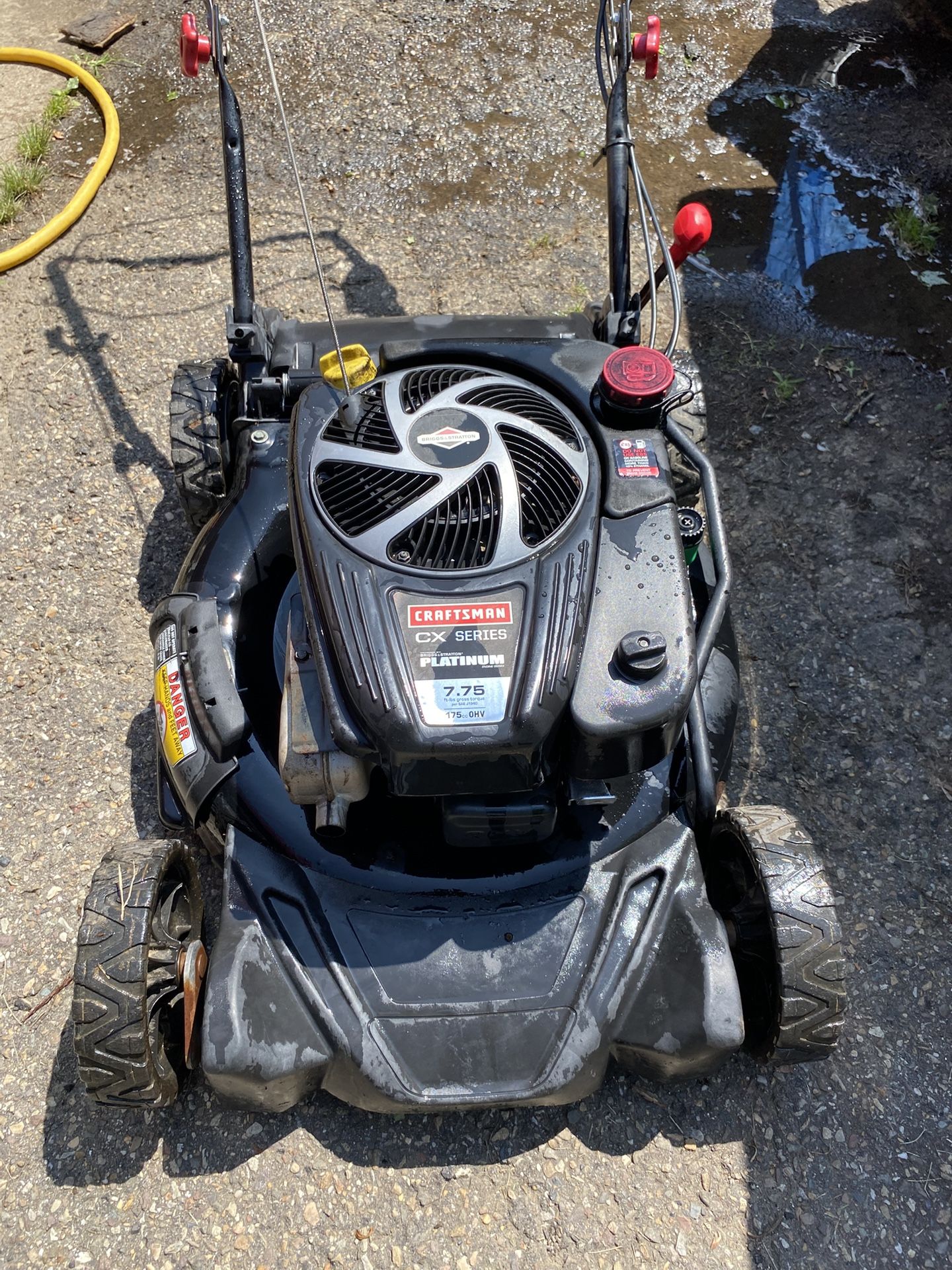 Craftsman 21 Inch Self Propelled Rear Drive 6 Speed Lawn Mower 