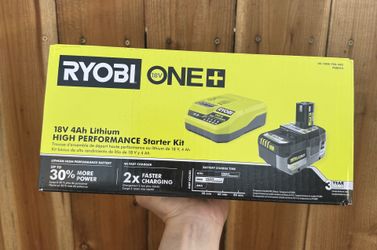 Brand New Ryobi One+ 18V High Performance Battery Kit