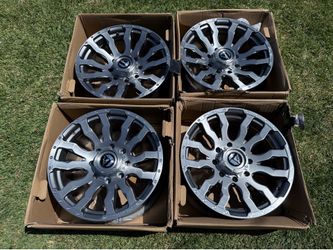 (4) 20” Fuel Blitz Wheels