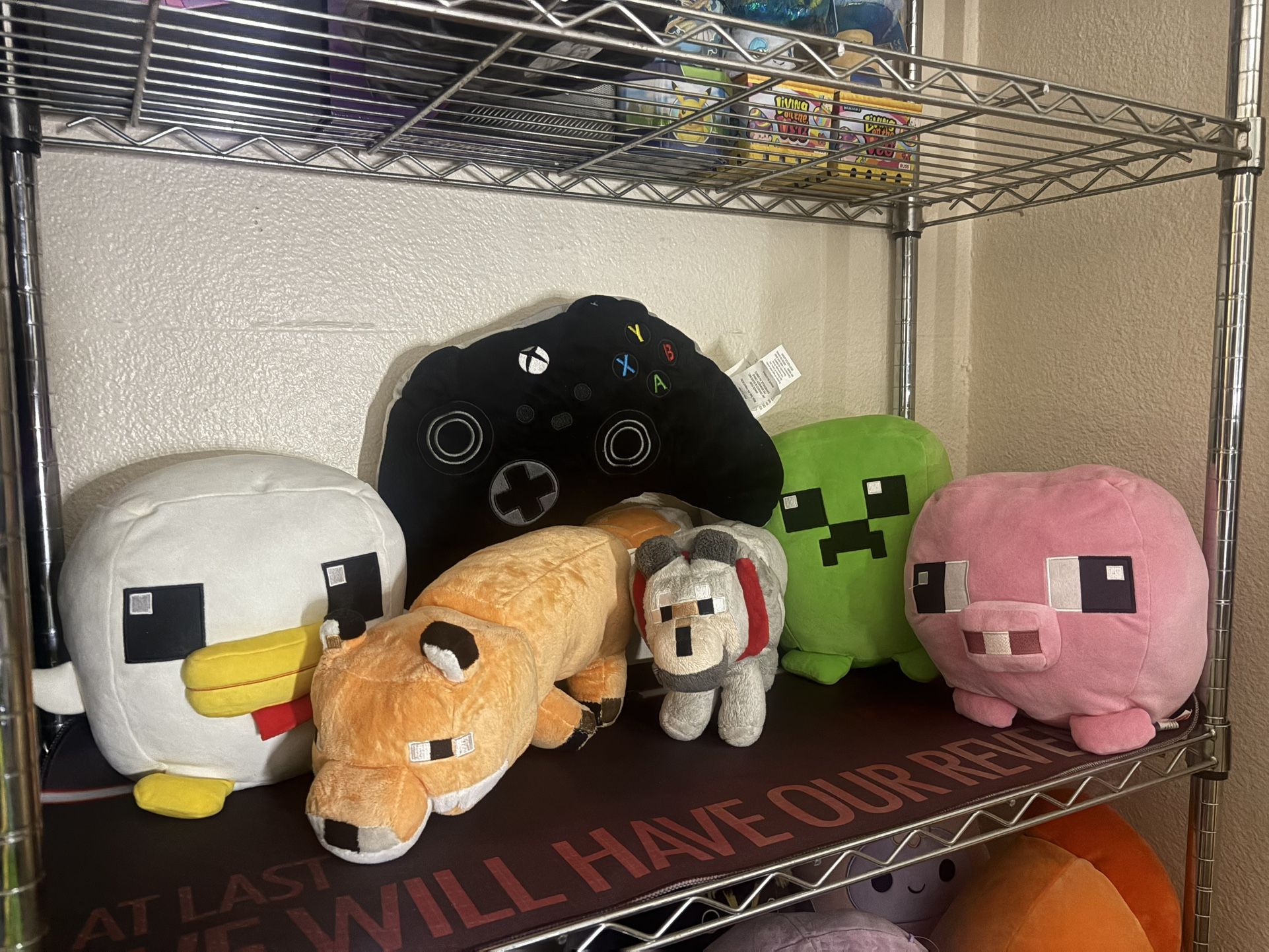 Minecraft Plush Set