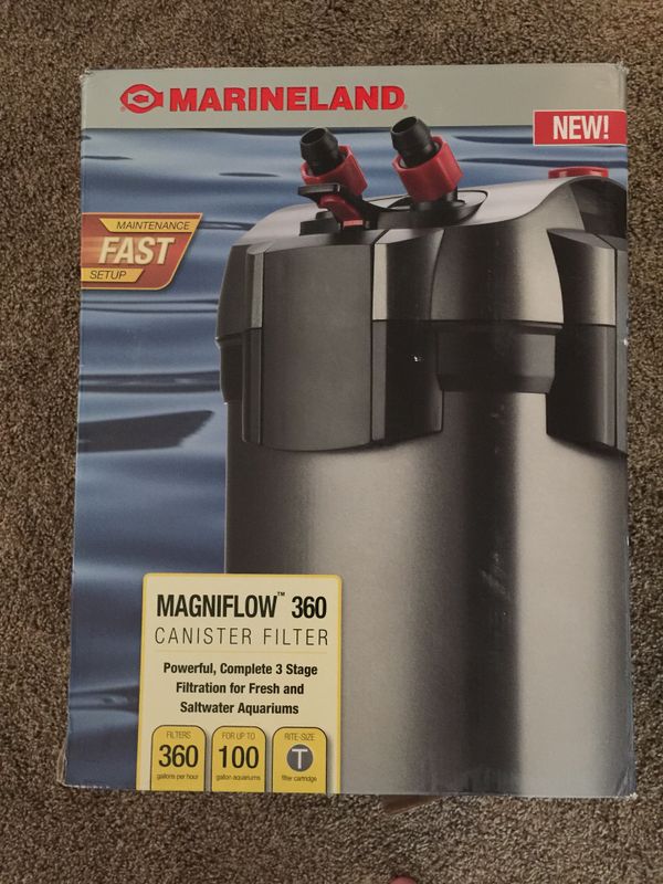 Marineland Magniflow 360 Aquarium Filter 100g for Sale in Cypress, TX