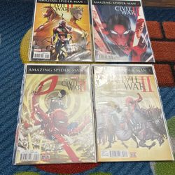 The Amazing Spider Man Civil War Issue 1-4