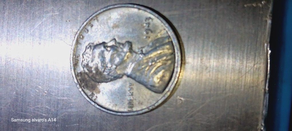Steel Wheet Penny 1943 No Mint Mark