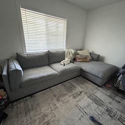 Sectional Couch Sofa With Chaise Memory Foam From Bobs Furniture