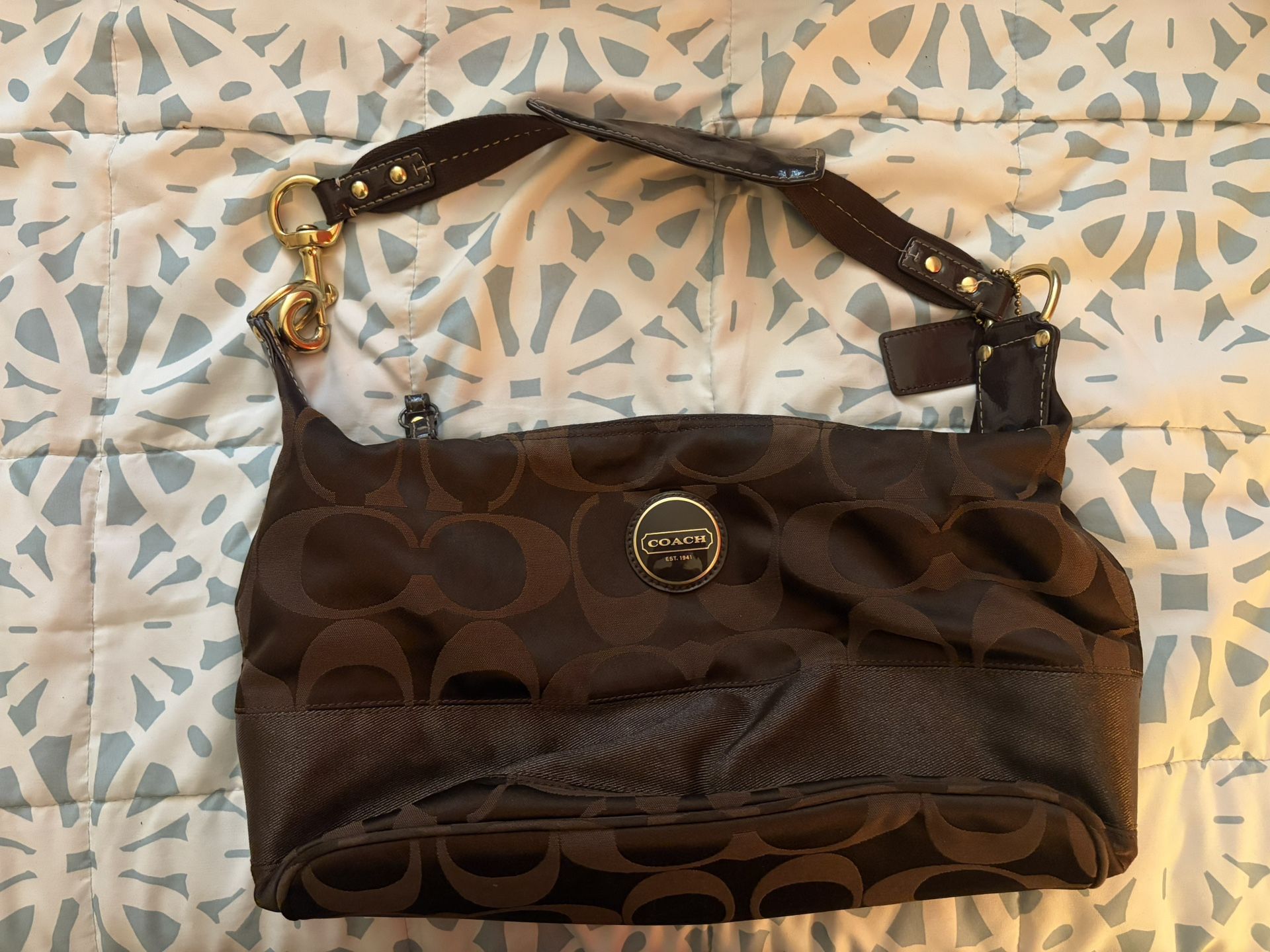 Brown Coach Bag