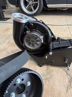 Vortech Supercharger with mounting brackets