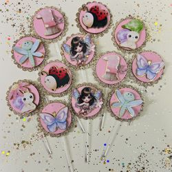 Custom Cupcake Toppers 