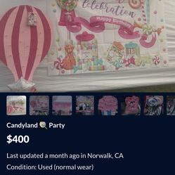 Candyland Party