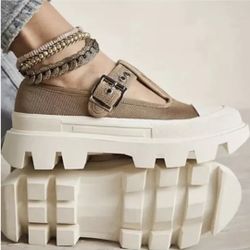 New Free People Jeffrey Campbell Marley Mary Jane Platform - NEW 